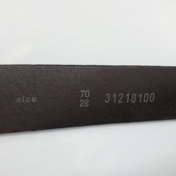 Be Prepared Genuine Leather Brown Belt Made in Italy. Conversation piece - Picture 5 of 15